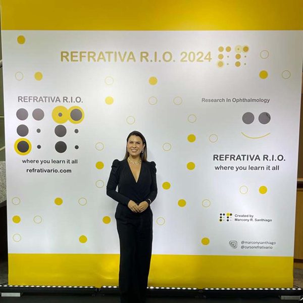 Dra. Cintia no congresso Refrativa R.I.O. 2024
